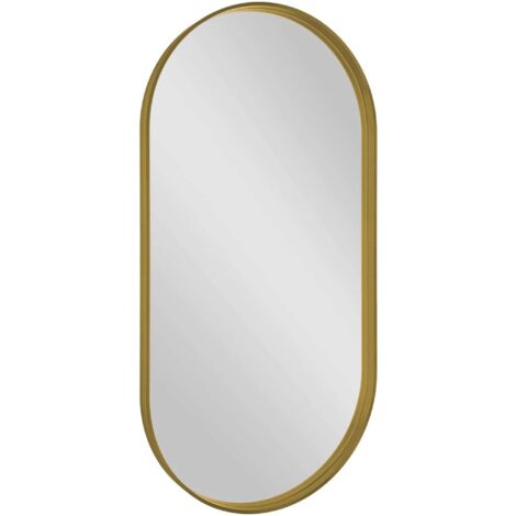 Sapho Avona - Espejo en marco 50x100cm, oro mate AV500G