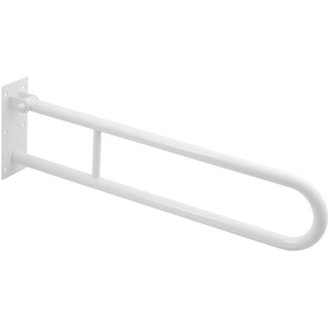 Sapho Badezimmerausstattung - Handlauf, klappbar, Länge 81 cm, weiß XH518W