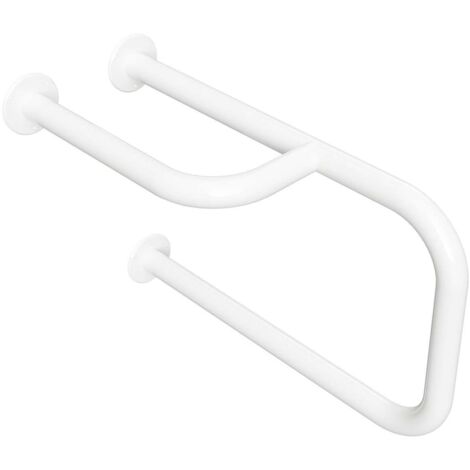 Sapho Badezimmerausstattung - Handlauf links, Länge 50 cm, weiß XH530W
