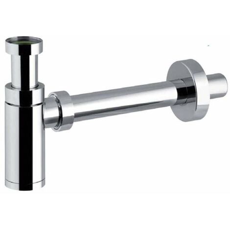 Sapho Bonomini King - Siphon de lavabo 1 1/4, sortie d'évacuation 32 mm, chrome 0595PR25K7