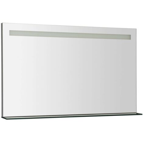 Sapho Breto - Spiegel Breto, 100x61 cm, mit LED-Licht und Ablage BT100