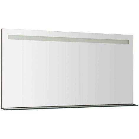 Sapho Breto - Spiegel Breto, 120x61 cm, mit LED-Licht und Ablage BT120