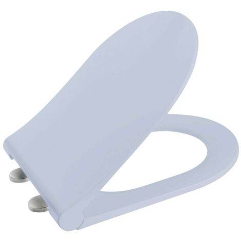 Sapho Brilla - WC-Sitz, Slim, SoftClose, hellblau matt 100787-107
