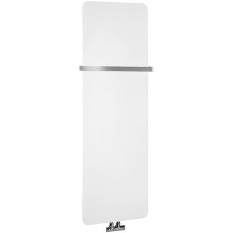 Sapho Calefacción - Calefactor 37x119 cm, 417 W, blanco mate MI1137