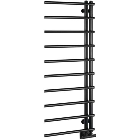 Sapho Calefacción - Elemento de calefacción 120x50 cm, negro mate IR546B
