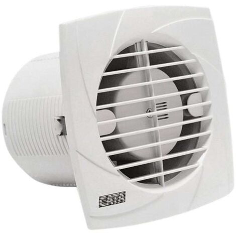 Sapho Cata B-Plus - Badlüfter mit Timer B-10 PLUS T, 15 W, Kanal 100 mm, weiß 00981101