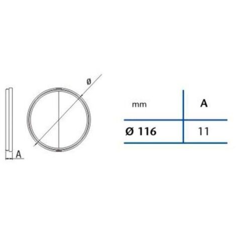 Sapho Cata B-Plus - Clapet anti-retour 120 mm 01920600