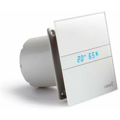 Sapho Cata E - Axial-Badlüfter mit Automat E-150 GTH, 21 W, Rohrleitung 150 mm, weiß 00902200