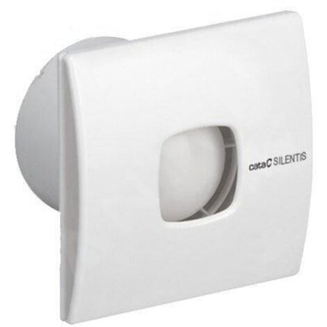 Sapho Cata Silentis - Ventilateur axial de salle de bains 15, 25 W, conduit 150 mm, blanc 01090000