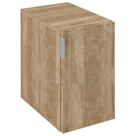 Sapho Cirasa - Armoire latérale, 30x52x46 cm, 1 porte, chêne Alabama CR302-2222