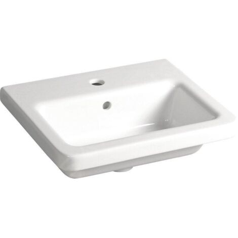 Sapho City - Lavabo 500x180x400 mm, blanc KE050