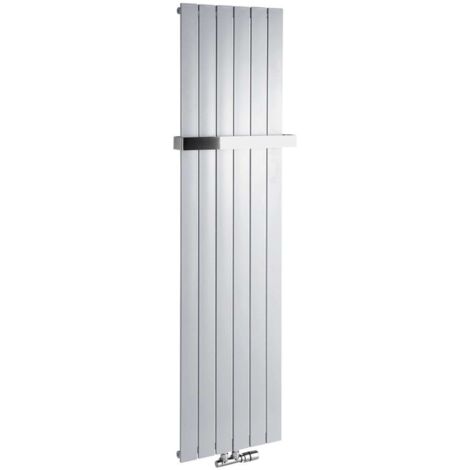 Sapho Colonna - Calefactor 45x180 cm, 910 W, plateado metálico IR145