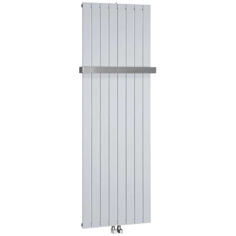 Sapho Colonna - Calefactor 60x180 cm, 1205 W, plateado metálico IR146