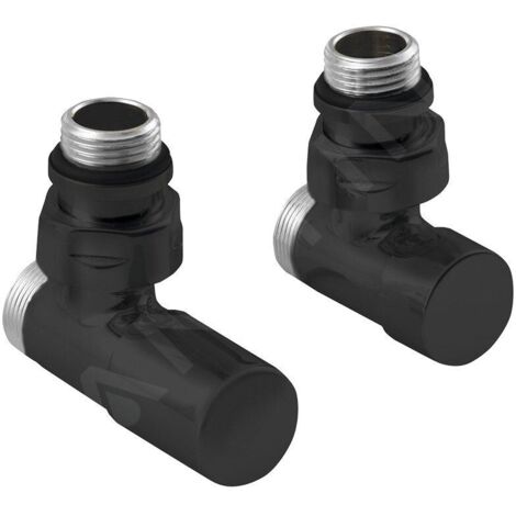 Sapho Compact - Jeu de raccordement de robinets, d'angle, manuel, version droite, chrome CP5115BS