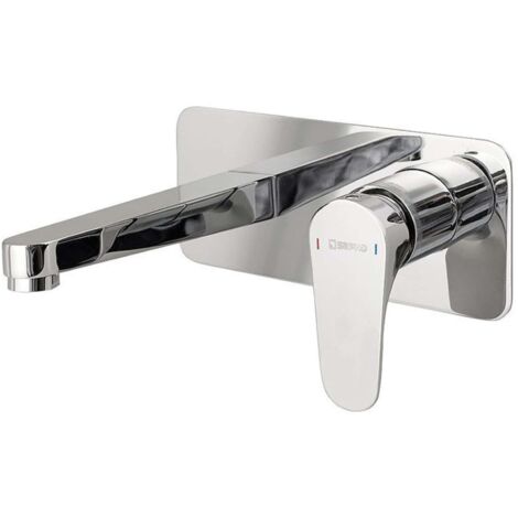 Sapho Corneli - Grifo empotrado de lavabo con cuerpo de montaje, cromo CE08