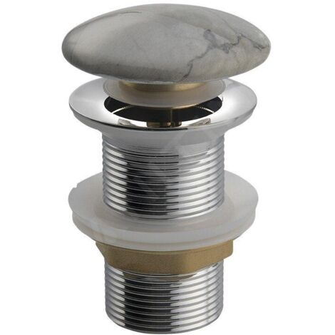 Sapho Dalma - Vidage de lavabo refermable Click-Clack 1 1/4, grigio MM713