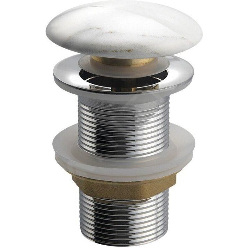 Dalma - Vidage de lavabo refermable Click-Clack 1 1/4, carrara MM717 - Sapho