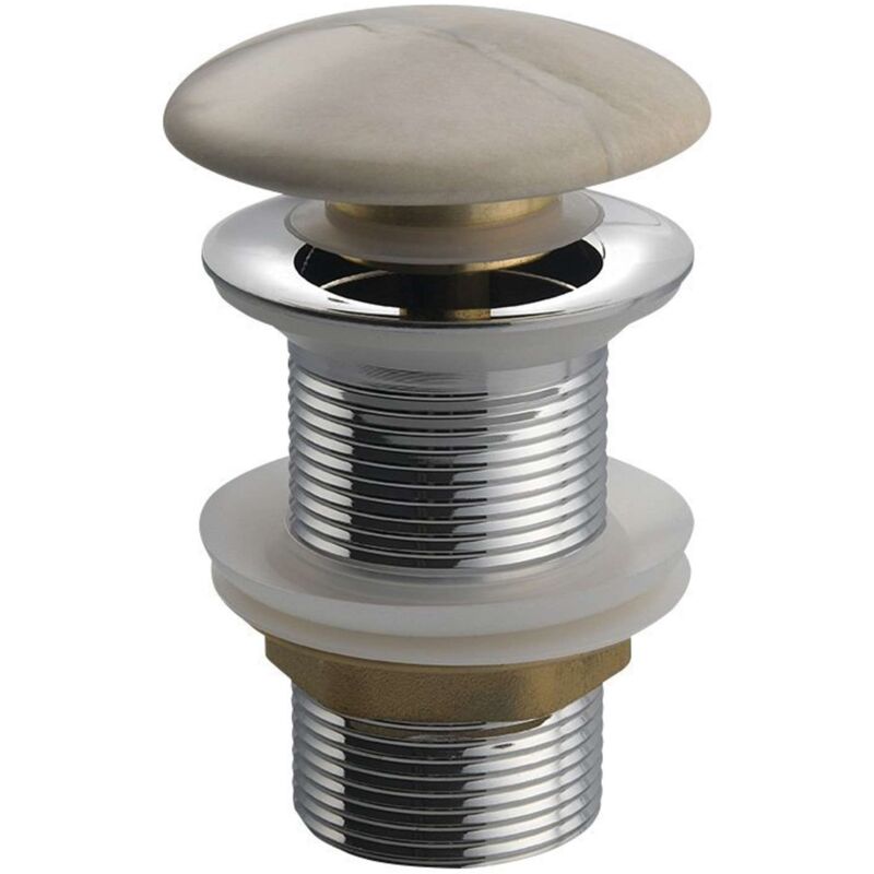 Dalma - Vidage de lavabo refermable Click-Clack 1 1/4, marfil MM727 - Sapho