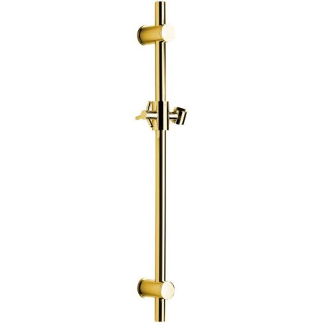 Sapho Docce - Asta doccia con supporto, lunghezza 700 mm, oro SC017