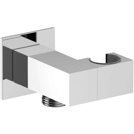 Sapho Docce - Supporto doccia con con presa d'acqua, cromo SG301