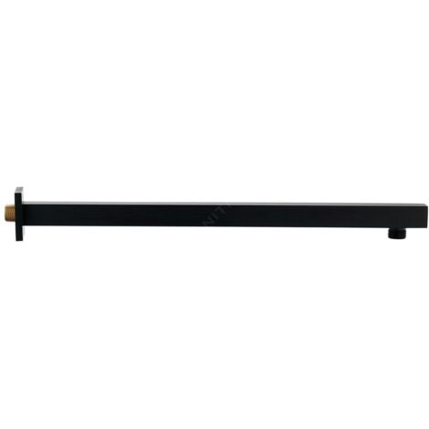 Sapho Douches - bras de douche anguleux 400 mm, noir mat SL102