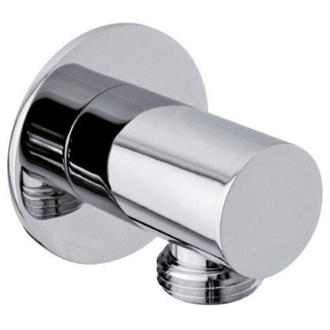 Sapho Douches - Coude mural, chrome SG202