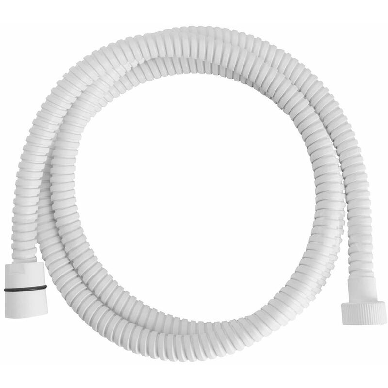 Sapho - Douches - Flexible de douche Powerflex 1,5 m, blanc mat FLE10BI