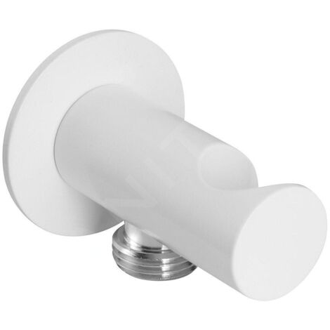 Sapho Douches - Montant mural avec support, noir mat SG203BI
