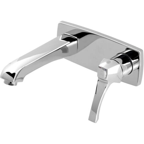 Sapho Dreamart - Grifo empotrado de lavabo con cuerpo de montaje, cromo DA004