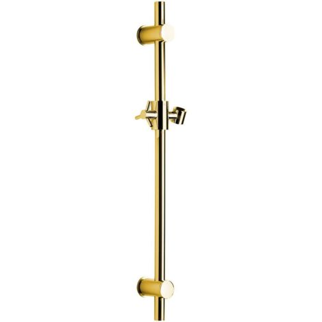 Sapho Duchas - Barra de ducha con soporte, longitud 70 cm, oro SC017