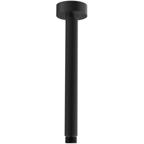 Sapho Duchas - Brazo de ducha de techo, 20 cm, negro mate 1205-05B
