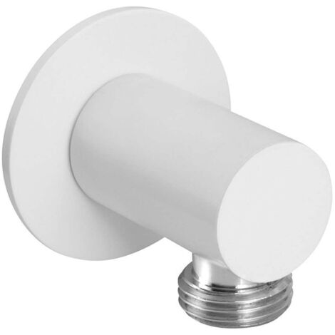 Sapho Duchas - Codo de pared, blanco mate SG202BI