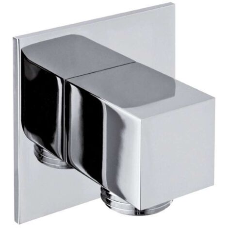 Sapho Duchas - Soporte de ducha con salida, cromo SG302