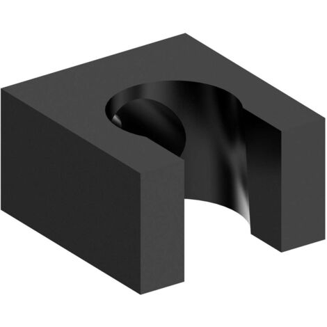 Sapho Duchas - Soporte de ducha, negro mate 1205-14B