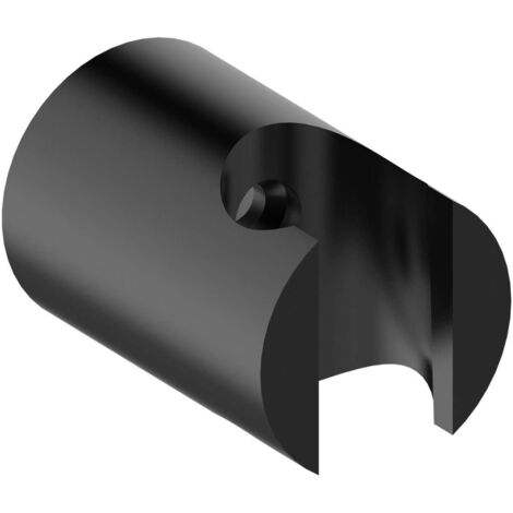 Sapho Duchas - Soporte de ducha, negro mate 1205-15B