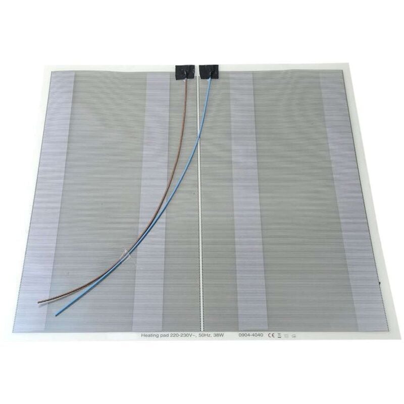 Feuilles de chauffage - Feuille chauffante électrique sous le miroir 38W, 40x40 cm MTF14 - Sapho