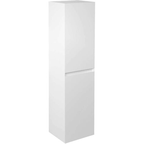 Sapho Filena - Armario alto, 35x140x30 cm, 2 puertas, izq./dcha, blanco mate FID3540W