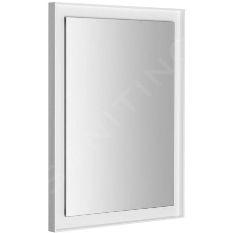 Sapho Flut - Miroir Flut avec éclairage LED 600x800 mm, blanc FT060