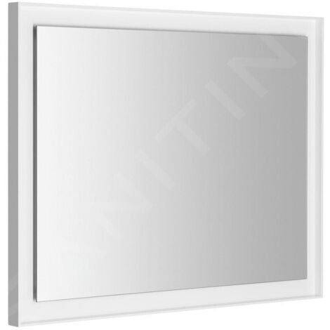 Sapho Flut - Miroir Flut avec éclairage LED 900x700 mm, blanc FT090