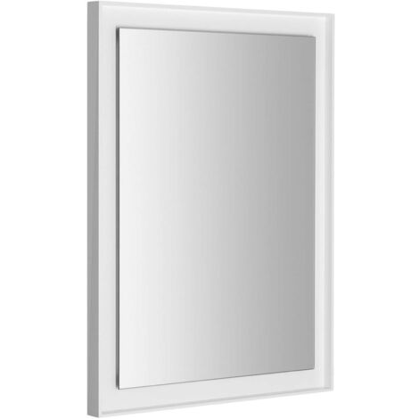Sapho Flut - Spiegel Flut mit LED-Beleuchtung 60x80 cm, weiß FT060