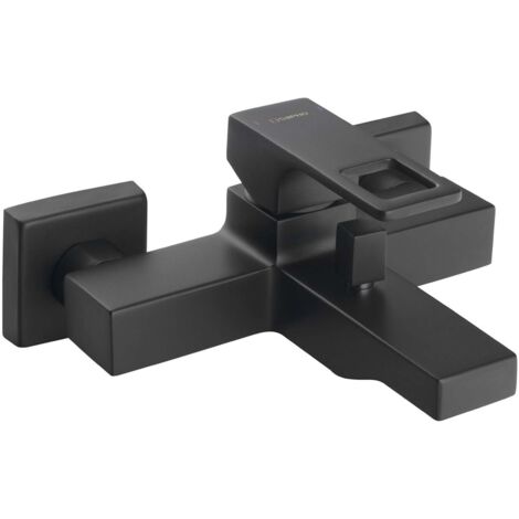 Sapho Forata - Miscelatore per vasca da bagno, nero FT010/15