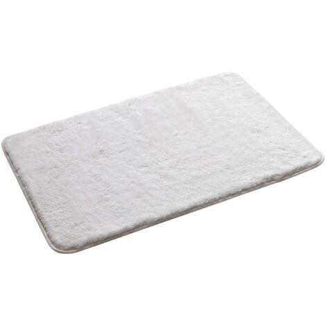Sapho Gedy Badaccessoires - Badezimmermatte 50x80 cm, rutschfest, weiß 96FY508002