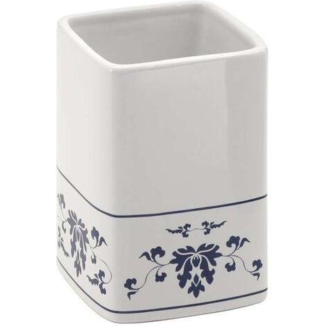 Sapho Gedy Cixi - Porte-brosse à dents et dentifrice à poser, blanc CX9889