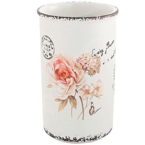 Sapho Gedy Clothilde - Porte brosses à dents et dentifrice, blanc CI9802