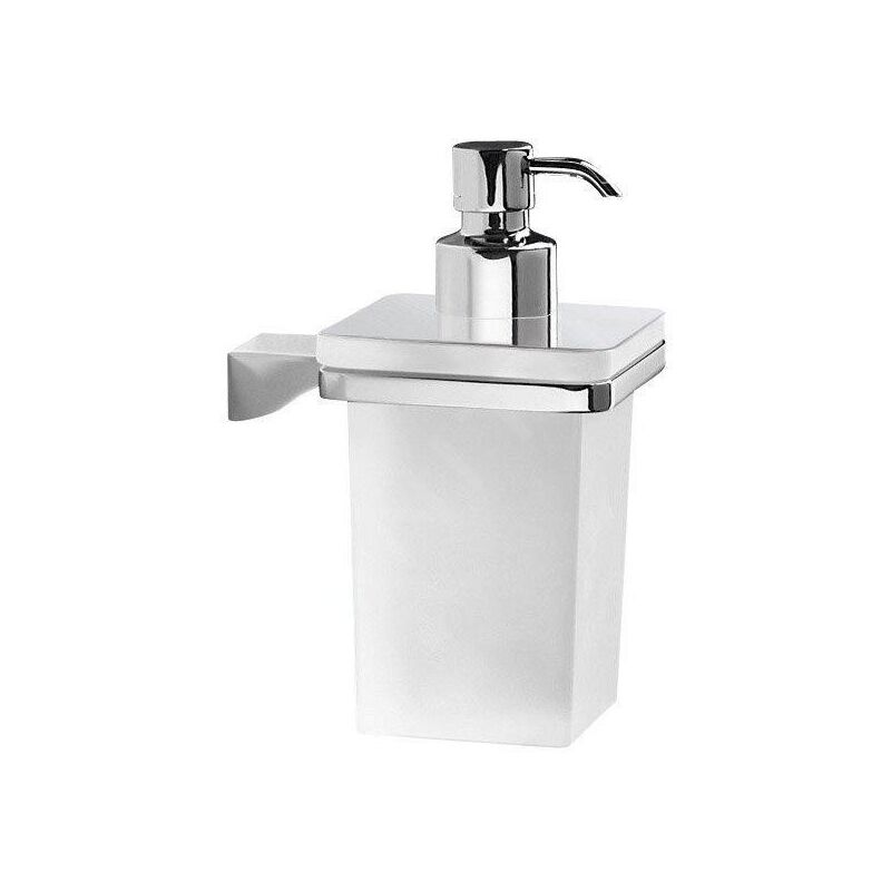 Sapho Gedy Glamour - Distributeur de savon, chrome / verre 5781