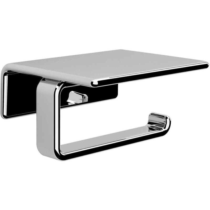 Sapho Gedy Il Giglio - Porte-papier hygiénique, avec étagère, chrome A92513