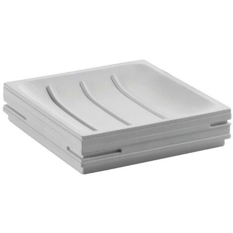 Sapho Gedy Quadrotto - Porte-savon à poser,blanc QU1102