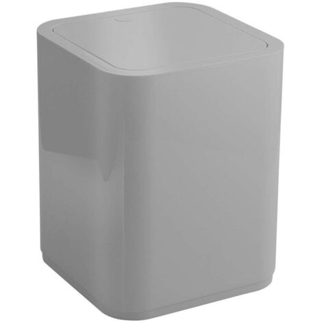 Sapho Gedy Seventy - Cubo de basura 8 l, gris 630908