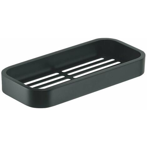 Sapho Gedy Smart - Duschablage 24x3x11 cm, schwarzmatt 321814