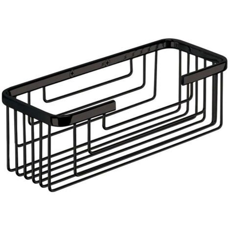 Sapho Gedy Smart - Duschkorb, 25x9x10 cm, schwarzmatt 2419-14